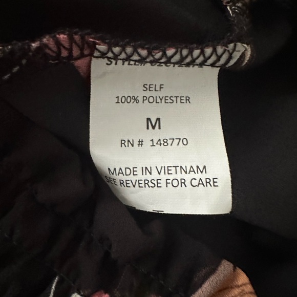 Sienna Sky  Floral Black Women's Top - Picture 6 of 6